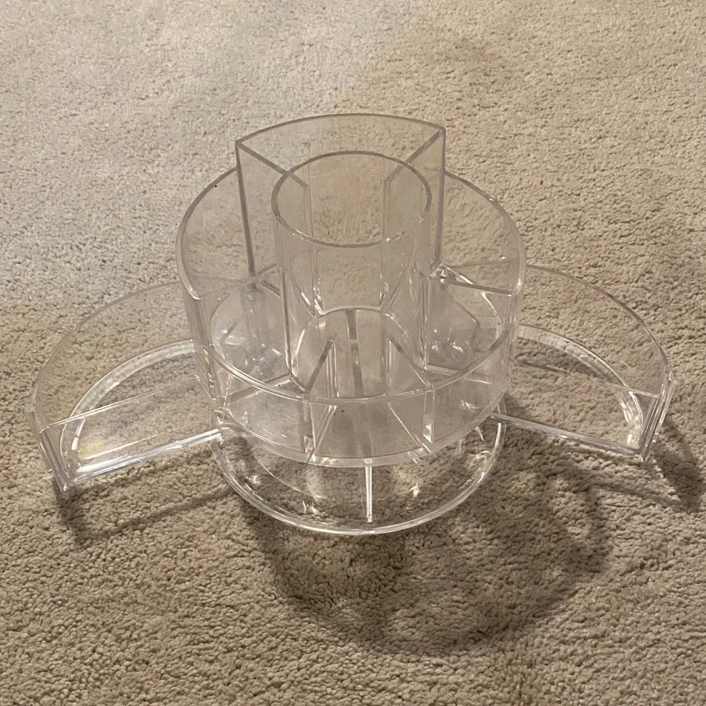 Clear Acrylic Makeup Organizer